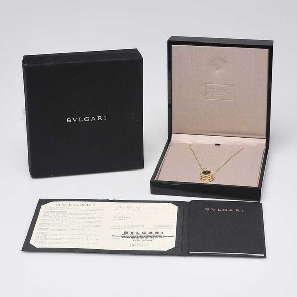 Bvlgari 18k Gold B.Zero1 Small Pendant Necklace - Picture 1 of 8